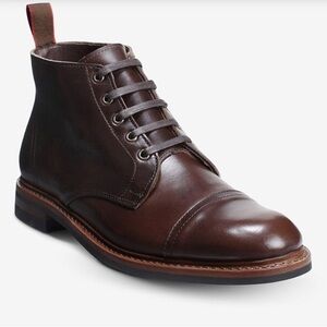 Allen Edmonds Patton Weatherproof Cap-toe Boot with Dainite Rubber Sole Size 12